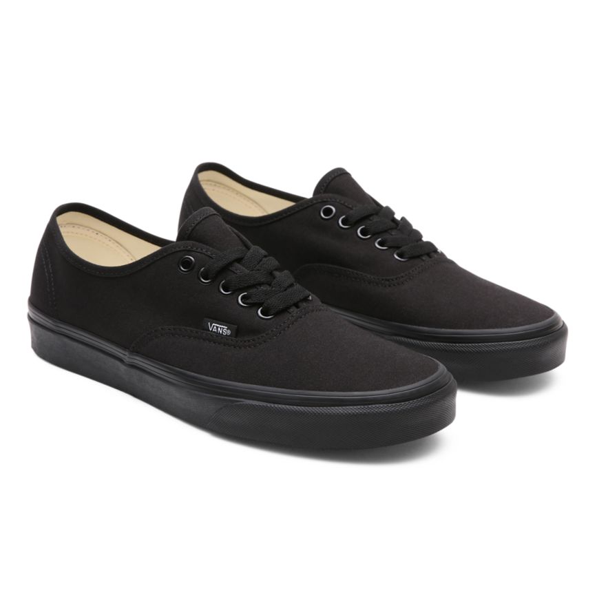 Vans Authentic Herr Svarta - Vans Låga Skor Sverige (YIBUR1750)